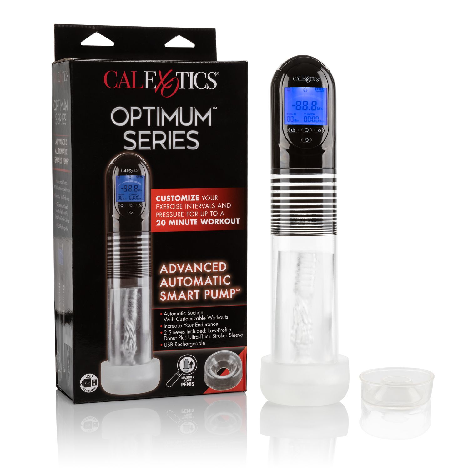 Optimum Series Advanced Auto Smart Penis Pump | Adonis Enterprises INC
