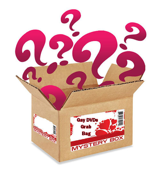 Set of 3 Mystery Grab Bag Gay DVDs Value $149