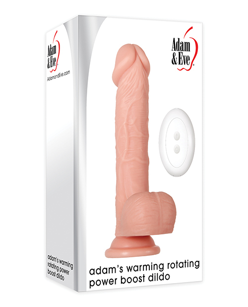 Adam's Warming Rotating Power Boost Dildo