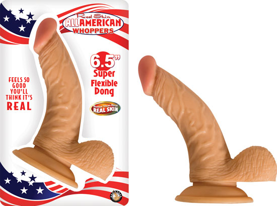 6.5 Inch All American Whopper Dildo