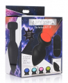 7X Light Up Rechargeable Anal Plug - Large