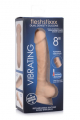 Fleshstixxx 8 inches Vibrating Dildo with Balls