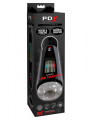 PDX Elite Ultimate Milker 2 Rechargeable Masturbator - Black/Clear