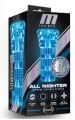 M For Men All Nighter Soft and Wet Glow In The Dark Self Lubricating Stroker - Clear