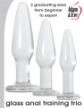 Adam's Glass Anal Sex Training Trio