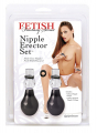 Fetish Fantasy Nipple Erector Set Black