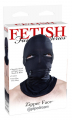 Fetish Fantasy Series Zipper Face Hood Black