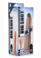 Big Shot Silicone Vibrating & Twirling Remote Control Rechargeable Dildo 8in