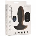 10X Sliding Ring Silicone Missile Anal Plug with Remote