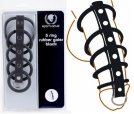 5 Gates of Hell Rubber Cock Ring 