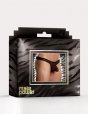 Euro Male Mesh Thong Black