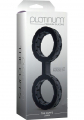 Doc Johnson Japanese Bondage Silicone Cuffs Large Black