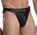 Spiked Leather Confinement Jockstrap