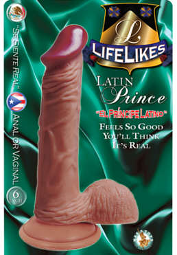 Lifelikes Latin Prince 6" Dildo
