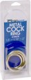 Manbound 3 Pk Silver Cockrings