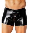 Men's Rubber Breif Pouch Black