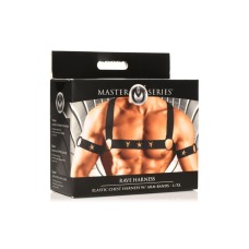 Elastic Chest Harness w Arm Bands L/XL