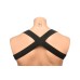 Elastic Chest Harness w Arm Bands L/XL