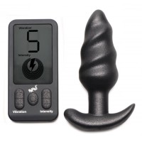 Bang! Platinum Swirl Butt Plug w Remote