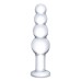 7.25" Glass Beaded Butt Plug