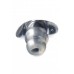 Clear View Hollow Anal Plug Large Master Series