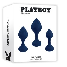 Playboy Tail Anal Trainer Butt Plug 3 Set