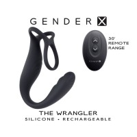 Gender X The Wrangler Prostate Stimulator & Cockring W Remote