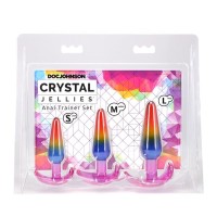 Crystal Jellies Anal Training Kit Rainbow