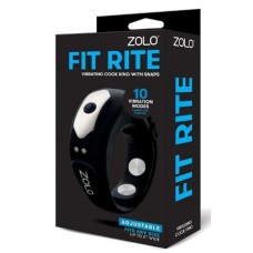  ZOLO Fit Rite Vibrating C-Ring with Snaps