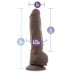 Au Naturel Big Boy Chocolate 10" Dildo