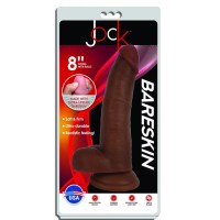 Jock Bareskin 8" Latte Dildo w Balls