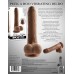 Evolved Peek A Boo Vibrating Dildo Dark