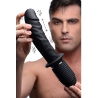 Master Series Power Pounder Vibrating & Thrusting Dildo