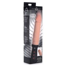 Master Series 8X Auto Pounder Beige Dildo