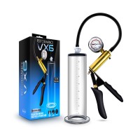 Preformance VX6 Vacuum Penis Pump w Brass Trigger Pressure Gauge 