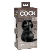 King Cock Elite Vibrating Silicone Balls