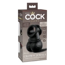 King Cock Elite Vibrating Silicone Balls